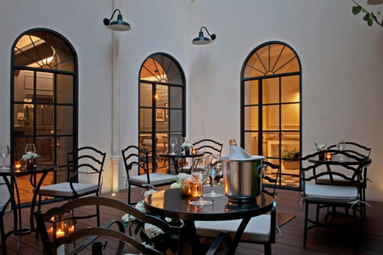 Terrace area